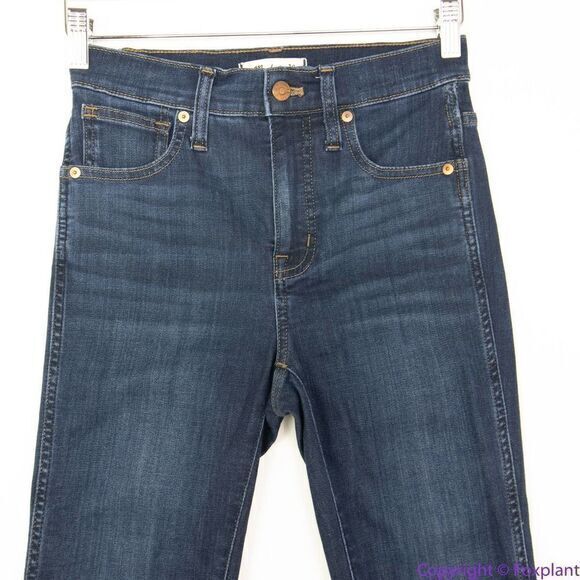 NEW Madewell 10" High-Rise Skinny Jeans in Woodland Wash: TENCEL™ Denim, 25 - Picture 4 of 15